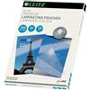 Leitz UDT Pellicole di Laminazione, A4, Premium (2 x 100 Micron), Confezione da 100, Transparente