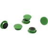 Durable 475205 - Magneti in plastica colorata, 21 mm (diametro), forza magnetica 210 p, verde, confezione da 20 pezzi