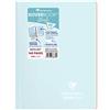 Clairefontaine 376772C Un Quaderno a spirale Koverbook Blush blu givré - A4 21x29,7 cm - 160 pagine rigatoes - Papier Blanc 90 g - Couverdeure Polypro Enveloppante