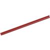 Durable 290003 - Dorsino rilegafogli, lunghezza 297 mm, capacità 30 fogli, dorso 3 mm, larghezza 13 mm, rosso, confezione da 100 pezzi