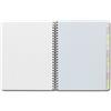Clairefontaine 8959C - rubrica 17x22 cm 120 p quad. piccoli 90g bianca