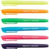 Amazon Basics - Confezione da 12 Evidenziatori con 6 Colori Fluo Assortiti, Punta a Scalpello Robusta, Penne Adatte ad Adulti e Bambini, Multicolore