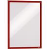 Durable 488303 Duraframe A3 Large Packaging, Cornice Espositiva Adesiva, per Superfici Lisce e Solide, Formato A3, Confezione da 10 Pezzi, Rosso