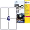 Avery Zweckform Avery Italia L4774-8 Etichette in Poliestere, 99.1 x 139 mm