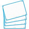 Oxford Flash 2.0 - 80 Spine Bristol Flash Cards A6 (10,5 x 14,8 cm) a righe, colore: turchese