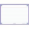 Oxford Flash 2.0 - 80 schede Bristol Flash Cards A6 (10,5 x 14,8 cm) a righe viola