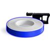 4R Quattroerre.it - 10285 - Wheel Stripes Rifrangente, Blu, 7 mm x 6 mt, con Applicatore