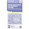 Istituto Geografico Centr Carta n. 101 Gran Paradiso, la Grivola, Cogne 1:25.000. Carta dei sentieri e dei rifugi
