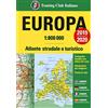 Touring Club Italiano Europa. Atlante stradale e turistico 1:800.000 (2019-2020)