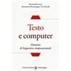 Carocci Testo e computer. Elementi di linguistica computazionale