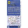 Ist. Geografico Centrale Carta n. 104 Bardonecchia, Monte Thabor, Sauze d'Oulx - carta dei sentieri e dei rifugi 1:25.000