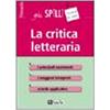 ALPHA TEST La critica letteraria