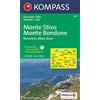 Kompass Carta escursionistica n. 687. Trentino, Veneto. Monte Stivo, Monte Bo ndone, Rovereto, Mori, Arco 1:25.000. Adatto a GPS. Digital map. DVD-ROM: Wandelkaart 1:25 000