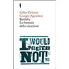 Quodlibet Bartleby. La formula della creazione