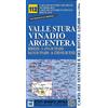 Ist. Geografico Centrale Carta n. 112 Valle Stura, Vinadio, Argentera 1:25.000
