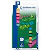 STAEDTLER gessi colorati per lavagna Blackboard Chalks, confezione da 12 colori, 2360