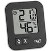 TFA Dostmann termo-igrometro digitale Moxx, 30.5026.01, temperatura e umidità interna, clima ambientale, livello di comfort, nero