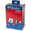 Menalux 3101VPS5 - Confezione risparmio per aspirapolvere Miele S5/5000/S8/8000, 15 sacchi per la polvere e 1 filtro HEPA