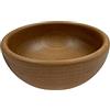 EFO DB Gardentools Porta Frutta Decorativo Insalatiera per Alimenti Ciotola per Snack in Legno Naturale Elegante Terrina in Legno stile Rustico - Dimensioni 14 cm
