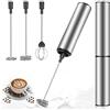Mosuo Schiumalatte Frustino Montalatte Elettrico USB-C, Potente 13000rpm, Schiumino per Cappuccino, Matcha，Caffè Schiumoso, Latte Macchiato (USB)