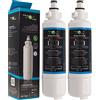 FilterLogic FFL-170P | Pacco da 2 - Filtro acqua compatibile con Panasonic CNRAH-257760 e CNRBH-125950 filtro frigorifero frigo