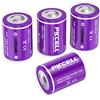 PKCELL ER14250 LS14250 batterie al litio 1/2AA batteria 1200 mAh 3,6 V per sensori allarme,collare antiabbaio,allarme domestico,confezione da 4,PKCELL