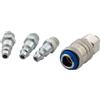 Mecafer 156430 - Set di raccordi rapidi per aria compressa, attacco 1/4 M, 3 inserti + 1 raccordo universale