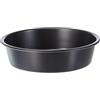 Paderno Tortiera Rotonda Antiaderente per Torte, Pizza e Quiche, in Acciaio, Cucina professionale, Diametro 16 cm