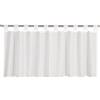 Elbersdrucke Effecto 00 - Tenda bistrot Semitrasparente, 48 x 140 cm, Colore: Bianco