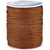 PH PandaHall 100 Iarde Corda in Nylon Intrecciato 1.5mm Filo di Nylon per Braccialetti, Marrone Cordoncino per Braccialetti per Collane Perline Gioielli Macrame Fai Da Te