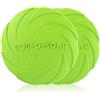 PETCUTE Frisbee per Cani Giochi con Cani Disc Frisbee Ultra Resistente 2 Pezzi ø 18 cm