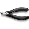 KNIPEX Tronchese per elettronica ESD - con tagliente frontale con impugnature multicomponente 120 mm, 64 32 120 ESD
