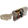 TESA M7553030L Cilindro europeo T70, 30 x 30 mm, finitura ottone, per serrature a profilo europeo