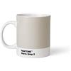 Copenhagen Design Pantone Mug, Coffee/Tea Cup, fine China (Ceramic), 375 ml, Grey, Warm Gray 2 C
