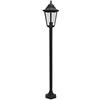 Smartwares Classico Lampada da Terra in Alluminio E27, Nero, 125 x 23 x 23 centimeters, 10.009.16
