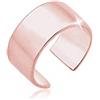 Elli Orecchino Tendenza Base 925 Argento Placcato Oro Rosa
