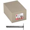 TOX 27100211 Tassello Isolante per Metallo Keeper Metal 8x90 mm, 100 pz, 027100211
