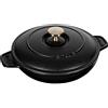 Staub 1332025 Piatto da Forno, Nero, 20 cm