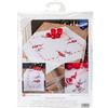 VERVACO Kit Centrotavola Ricamo Prestampato Elfi di Natale Set Ricamo Biancheria da Tavola 40 x 100 cm Set Fai da Te Creativo Size Kit Hobby Creativi Adulti Casa Decor Embroidery Embroidery Runner