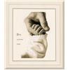 VERVACO Kit Punto Croce Contato AMORE BAMBINO Annuncio Nascita Punto Croce ca. 18 x 24 cm Regalo Personalizzato Set Fai Da Te Attività Creative Adulti Benvenuto Bambino Cross Stitch