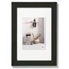 walther design Nero 60 x 80 cm con passe-partout, Cornice Home in Legno HO080B