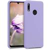 kwmobile Cover per Huawei P Smart (2019) Custodia - Back Case per Smartphone in Silicone TPU - Protezione Gommata - lavanda
