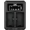 JJC Caricabatteria Doppio USB per Canon EOS R, R5, 5D Mark IV, 5D MK III, 5D Mark II, 5Ds, 5Ds R, 6D, 6D MK II, 7D, 7D II, 80D, 70D, 60D, 60Da Telecamere Sostituisce Canon LP-E6 LP-E6N LP-E6HN