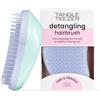 Tangle Teezer Fini e Fragili Ultimate Detangler per capelli colorati, fini e sottili - Spazzola a doppie setole morbide riduce rottura e lo strappo - Ideale per capelli delicati - Verde e Viola