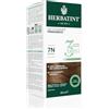 Herbatint Gel Colorante Permanente 3Dosi, 300ml - 7N Biondo, Senza Ammoniaca, per Pelli Sensibili, 100% Copertura Capelli Bianchi, con 8 Estratti Naturali Bio