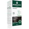 Herbatint Gel Colorante Permanente 3Dosi, 300ml - 3N Castano Scuro, Senza Ammoniaca, per Pelli Sensibili, 100% Copertura Capelli Bianchi, con 8 Estratti Naturali Bio