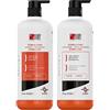 DS Laboratories Revita Shampoo e balsamo per capelli diradati di DS Laboratories - Volumizzante e ispessente per uomini e donne, supporta la crescita dei capelli, rinforza i capelli, senza solfati, blocca DHT (925mL)