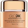 GLO24K UNLEASH THE POWER OF GOLD GLO24K Learn to pronounce Crema da notte al retinolo con oro 24k, formula anti-invecchiamento con acido ialuronico