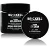 Brickell Men's Products Brickell Men's Ultimate Anti-Aging Routine, crema viso notte antirughe e crema contorno occhi per ridurre gonfiore, rughe, occhiaie, borse sotto gli occhi, naturale e biologico, senza profumo