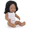 Miniland Bambola ispanica da 38,1 cm (Scatola), Prodotta in Spagna, anatomicamente Corretta, qualità, inclusione